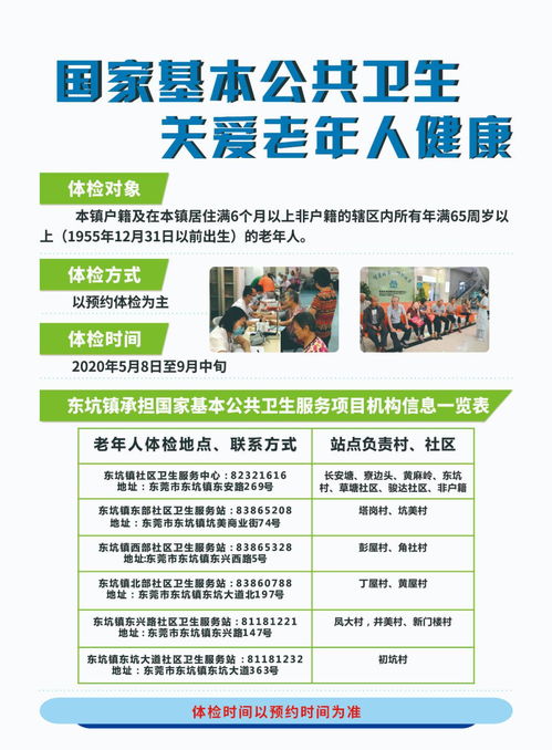 守護銀齡健康 助力晚年創業——東坑鎮2020年老年人免費健康體檢暨創業指導服務啟動